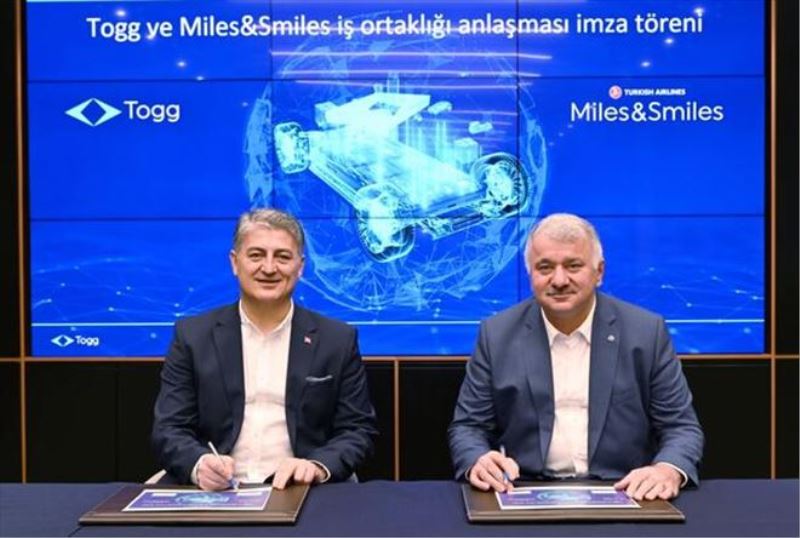 THY ile TOGG arasında mil birliği anlaşması imzalandı