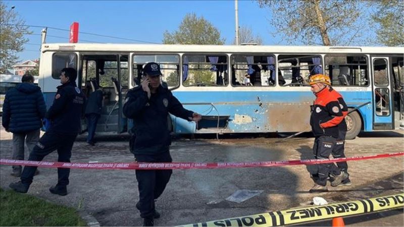 Bursa´da cezaevi aracına bombalı saldırı: 1 şehit, 5 yaralı
