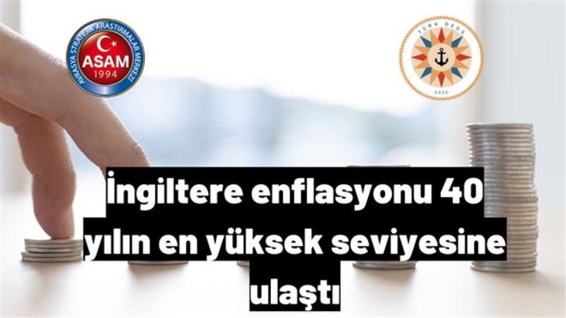 İngiltere enflasyonu 40 yılın en yüksek seviyesine ulaştı