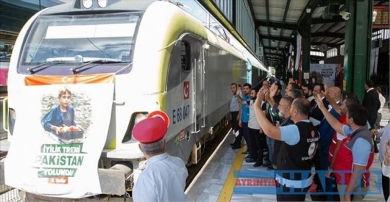 ‘İyilik Treni´ üçüncü kez Pakistan yolunda