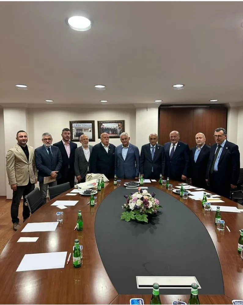 Avrasya Bir Vakfından, Binali Yıldırıma ziyaret