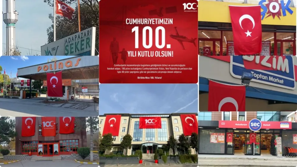 YÜZÜNCÜ CUMHURİYET BAYRAMIMIZ KUTLU OLSUN!