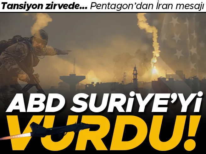 Tansiyon zirvede! Pentagon’dan İran mesajı... ABD Suriye