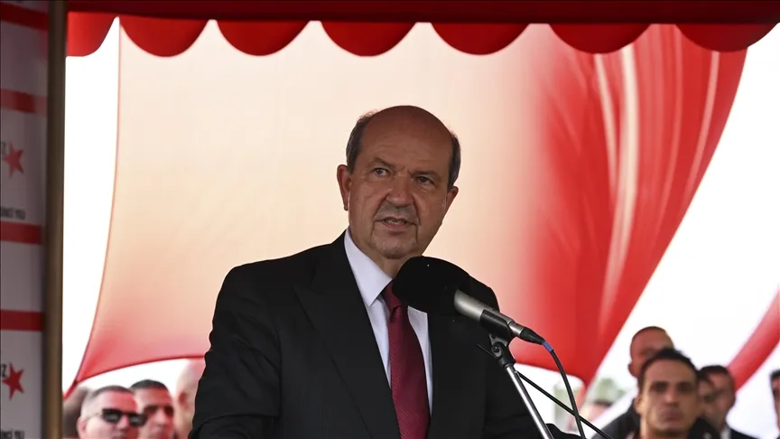 KKTC Cumhurbaşkanı Tatar: Kıbrıs Türkü yalnız değildir, bu yolculukta her zaman Türkiye Cumhuriyeti yanımızdadır
